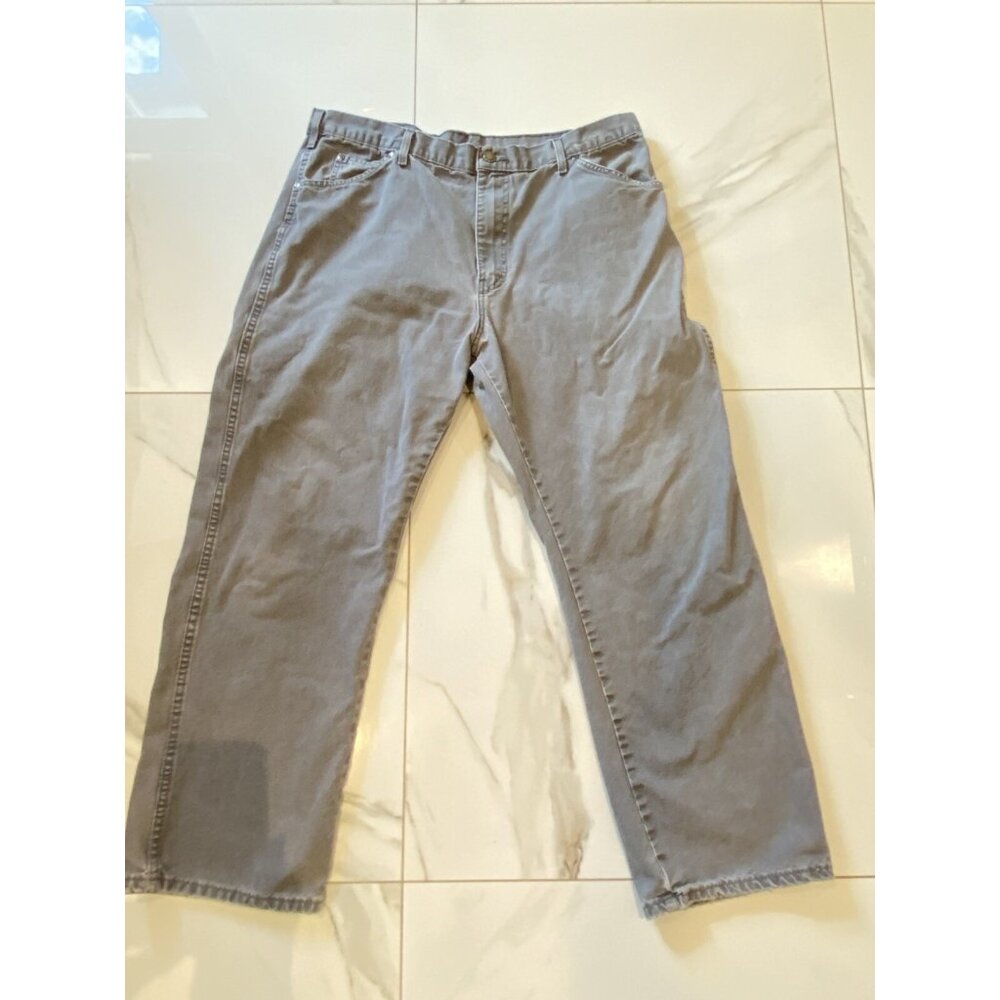 men’s dickies relaxed fit gray pant 40 x 30 B/8